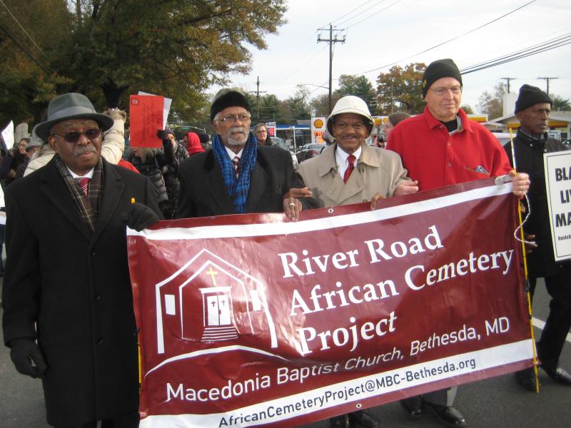 Moses African Cemetery Protest